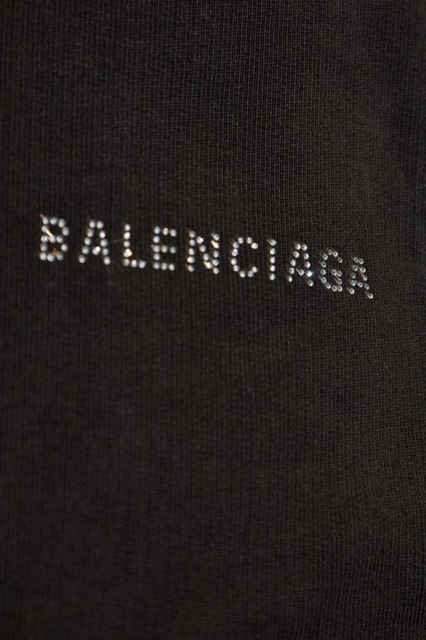 Black Shorts with logo Balenciaga - Vitkac Italy